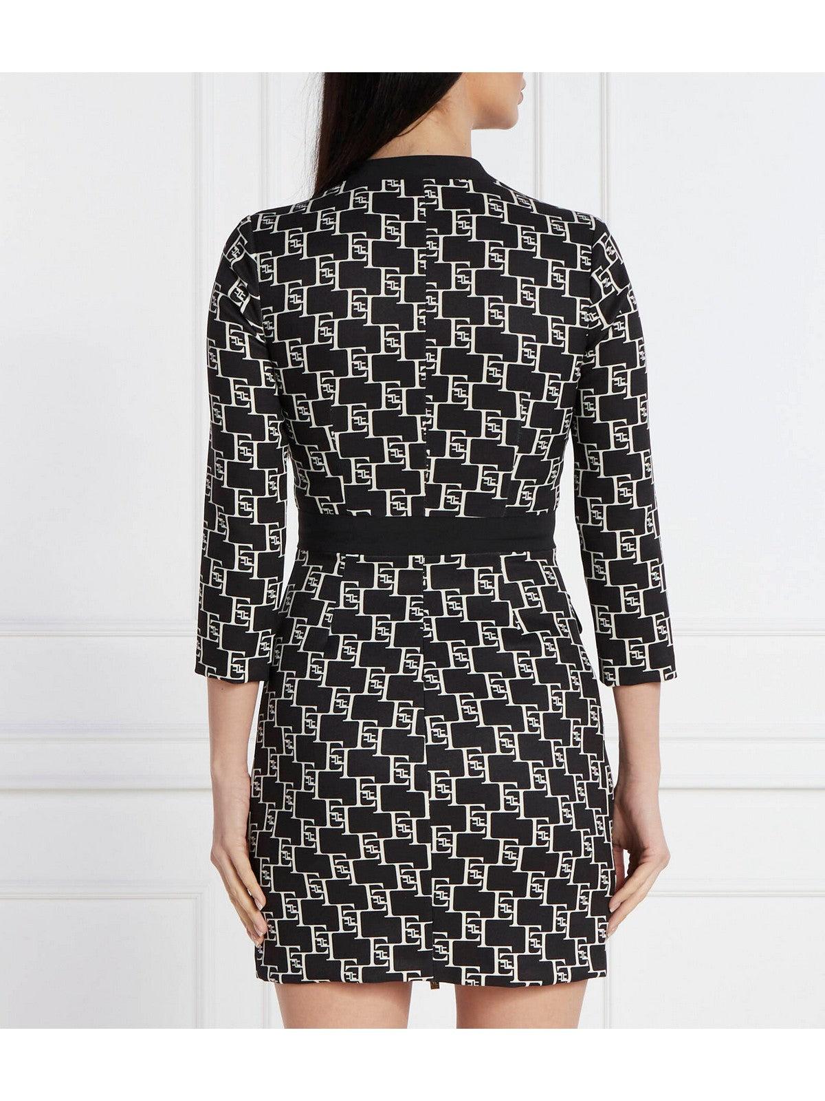 ELISABETTA FRANCHI Abito Donna AB53341E2 685 Nero - Stilato