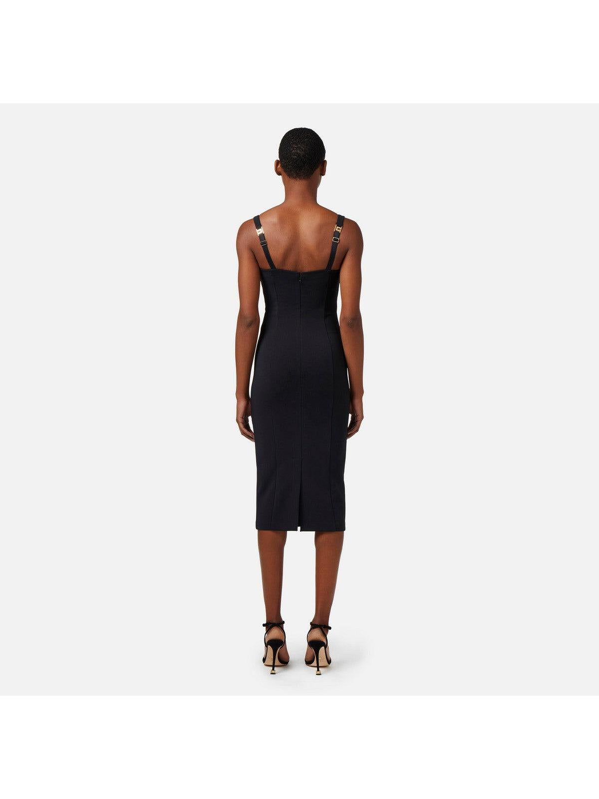 ELISABETTA FRANCHI Abito Donna AB65542E2 110 Nero - Stilato