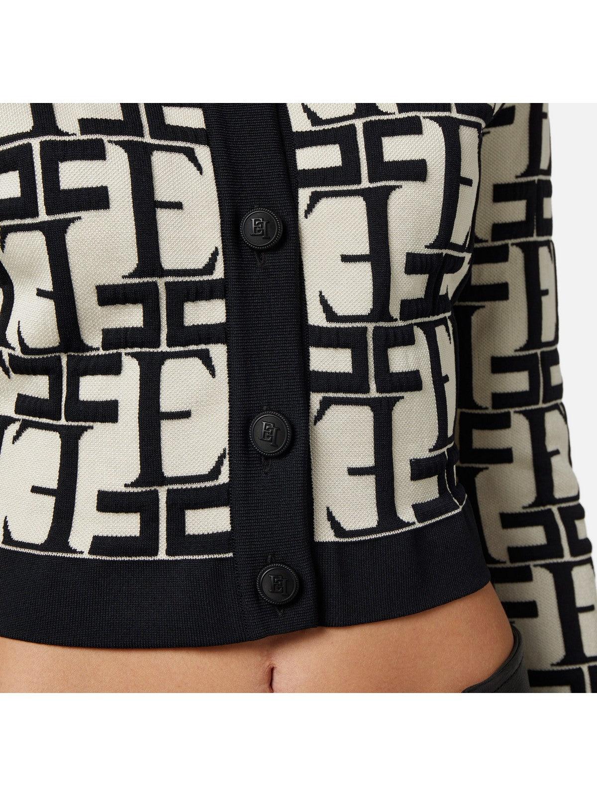 ELISABETTA FRANCHI Cardigan Donna MK28Q42E2 E84 Avorio - Stilato
