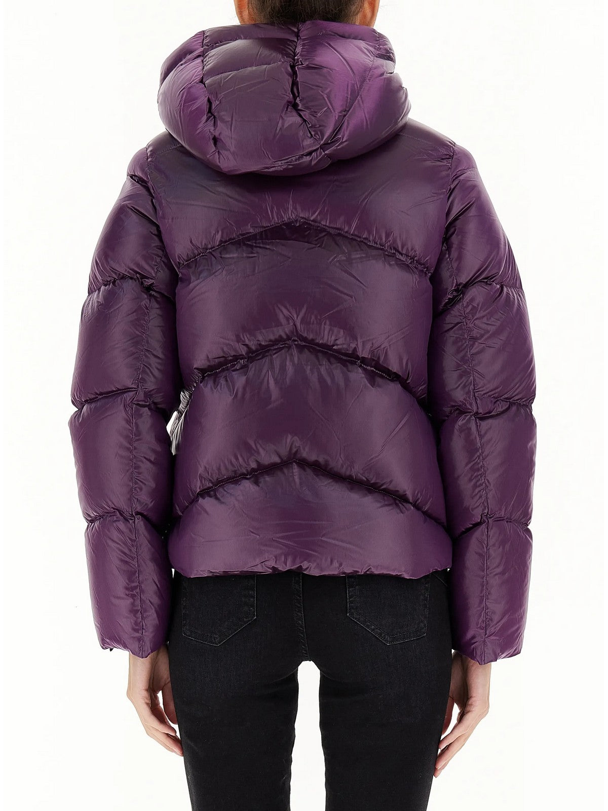 K-WAY Piumino Donna NINEV CRYSTAL CHINTZ THERMO HE K8136HW ARH Viola - Stilato