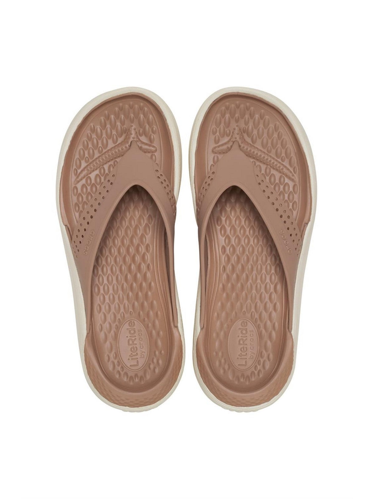 CROCS Infradito Uomo LiteRide Flip 205182 2J3 Beige - Stilato