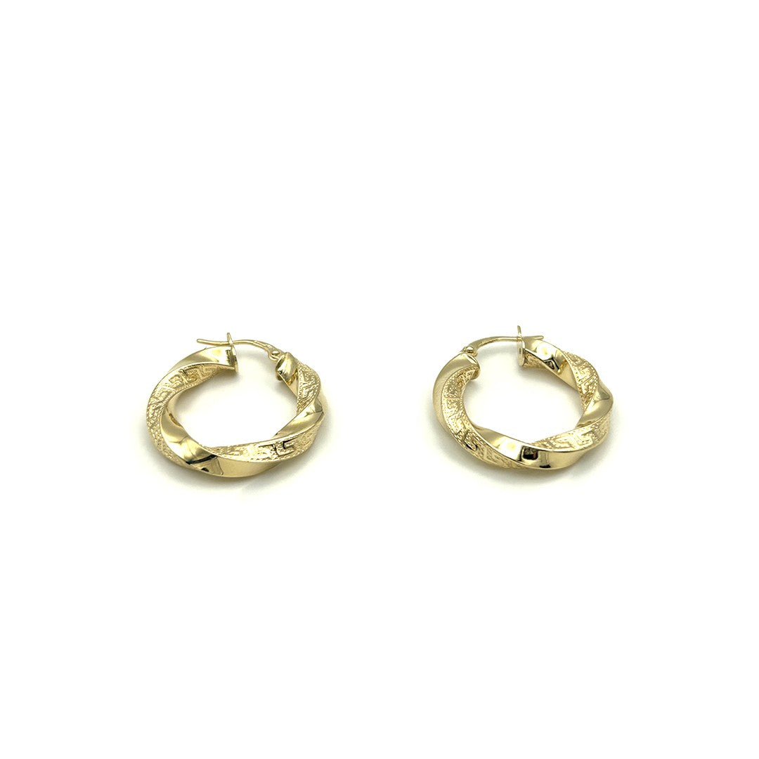 Orecchini Oro Giallo 18k Gold House De Patto OR13 - Stilato