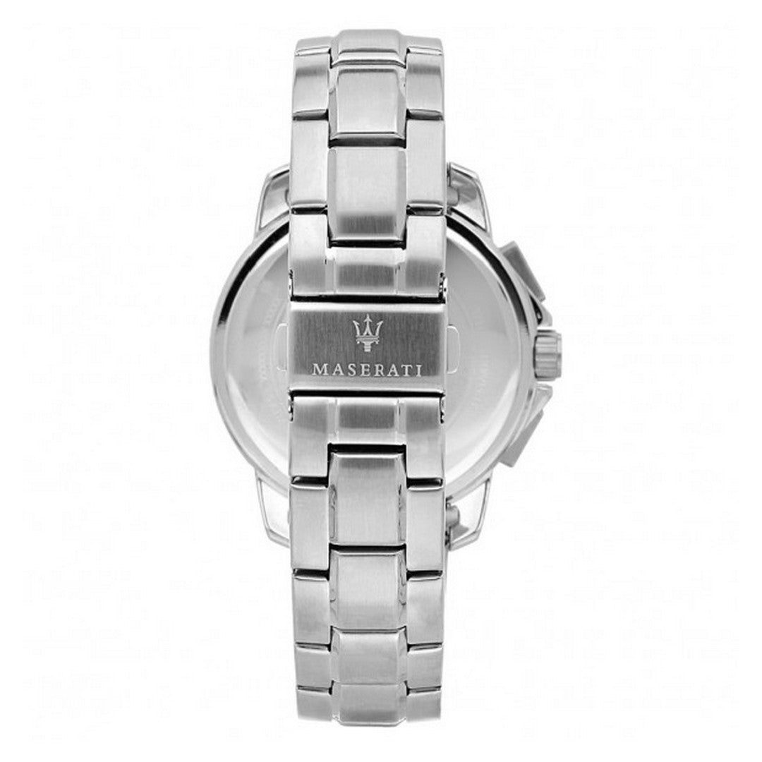 Orologio Uomo Maserati Successo Solar 44Mm Blue Dial Br Ss - R8873645004 - Stilato