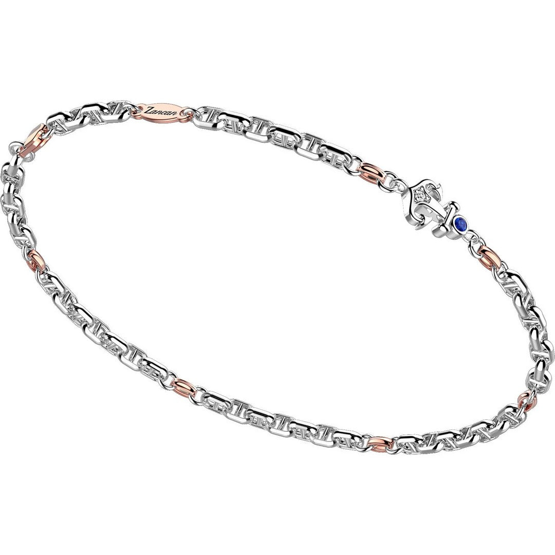 Zancan Bracciale Uomo con Ancora - EB899BR-ZB - Stilato