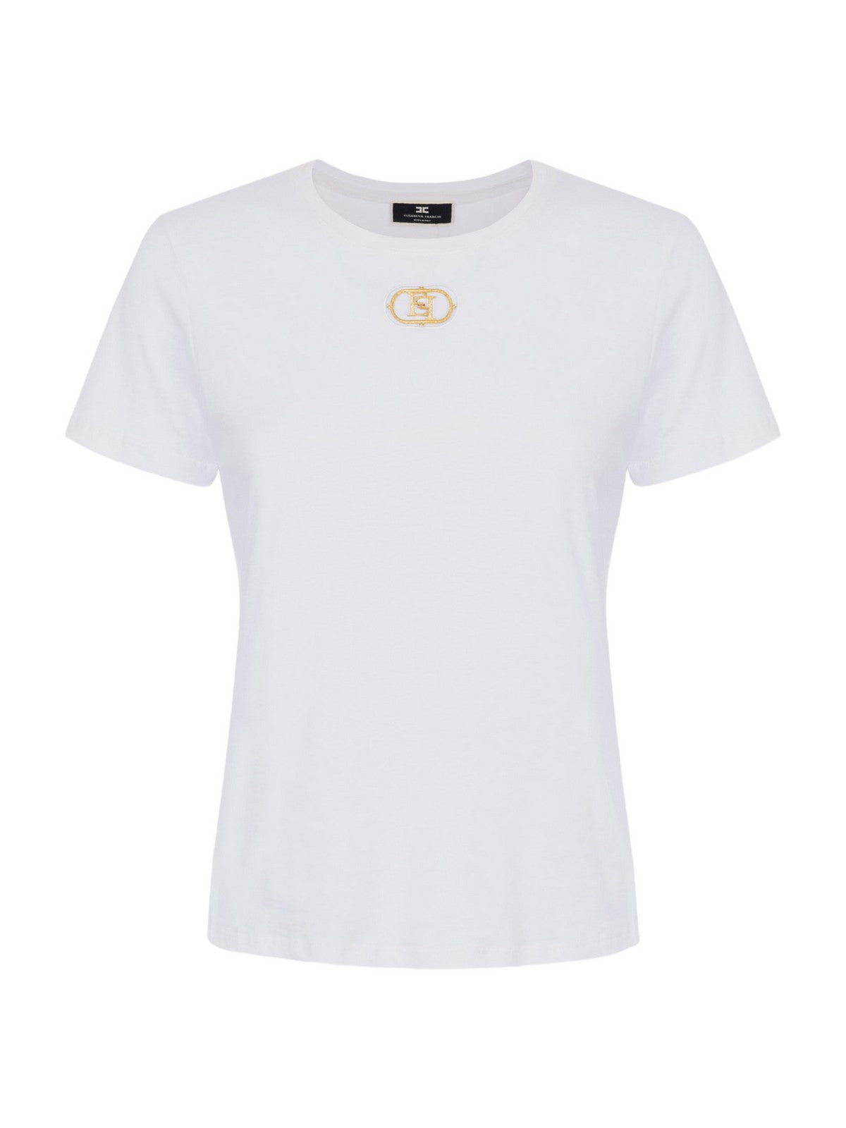 ELISABETTA FRANCHI T-Shirt e Polo Donna MA52N41E2 270 Bianco - Stilato