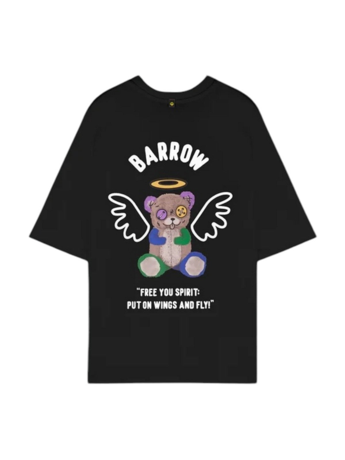 BARROW T-Shirt e Polo Uomo JERSEY T-SHIRT UNISEX F4BWUATH077 110 Nero - Stilato