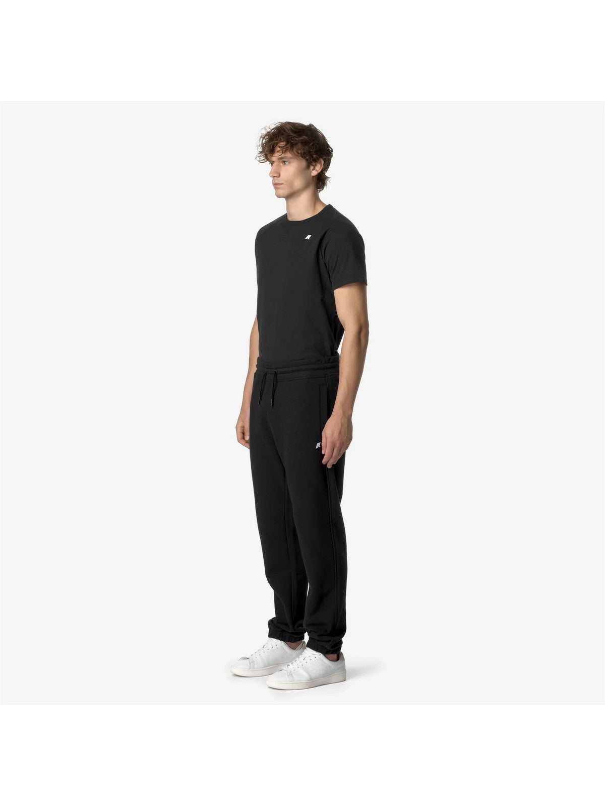 K-WAY Pantalone Uomo MICKYEL HEAVY FLEECE K2126LW USY Nero - Stilato