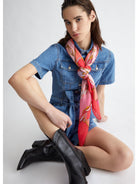 LIU JO SOFT Foulard Donna 2A4032T0300 01130 Rosa - Stilato