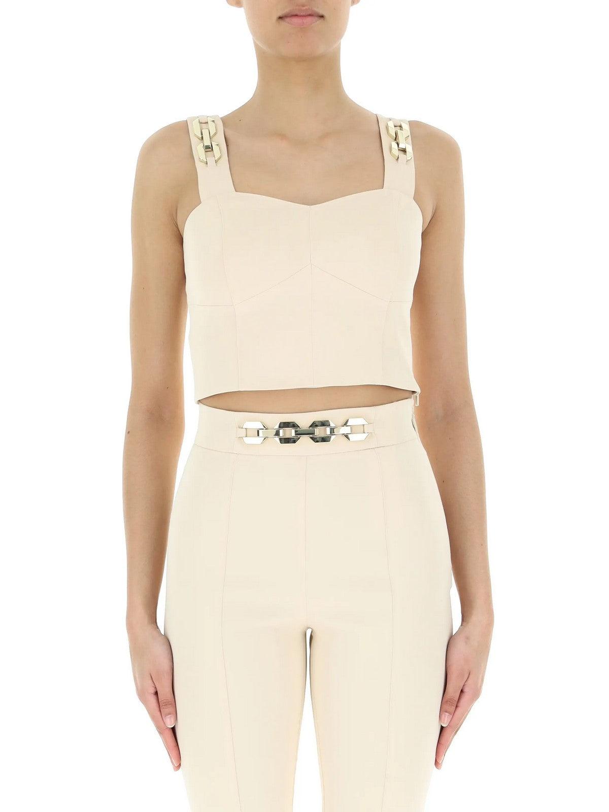 MARCIANO Top Donna NORAH TOP 4GGH21 7074A A60P Beige - Stilato