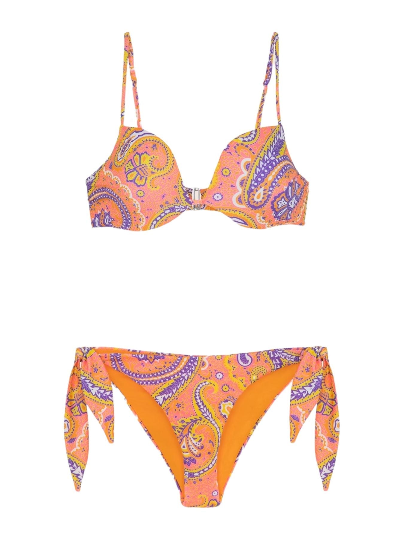 F**K Costume da bagno Donna FK24-1321X11 Arancione - Stilato