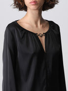 LIU JO JEANS Blusa Donna WF2414T4641 22222 Nero - Stilato