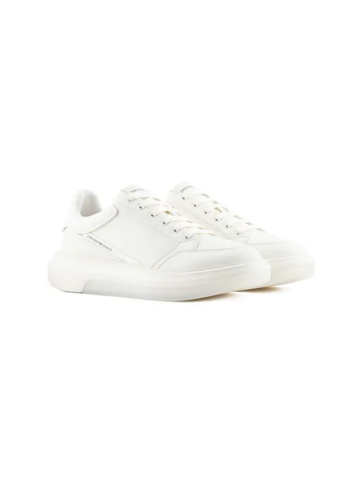 EMPORIO ARMANI Sneaker Uomo X4X633 XM964 M801 Bianco - Stilato
