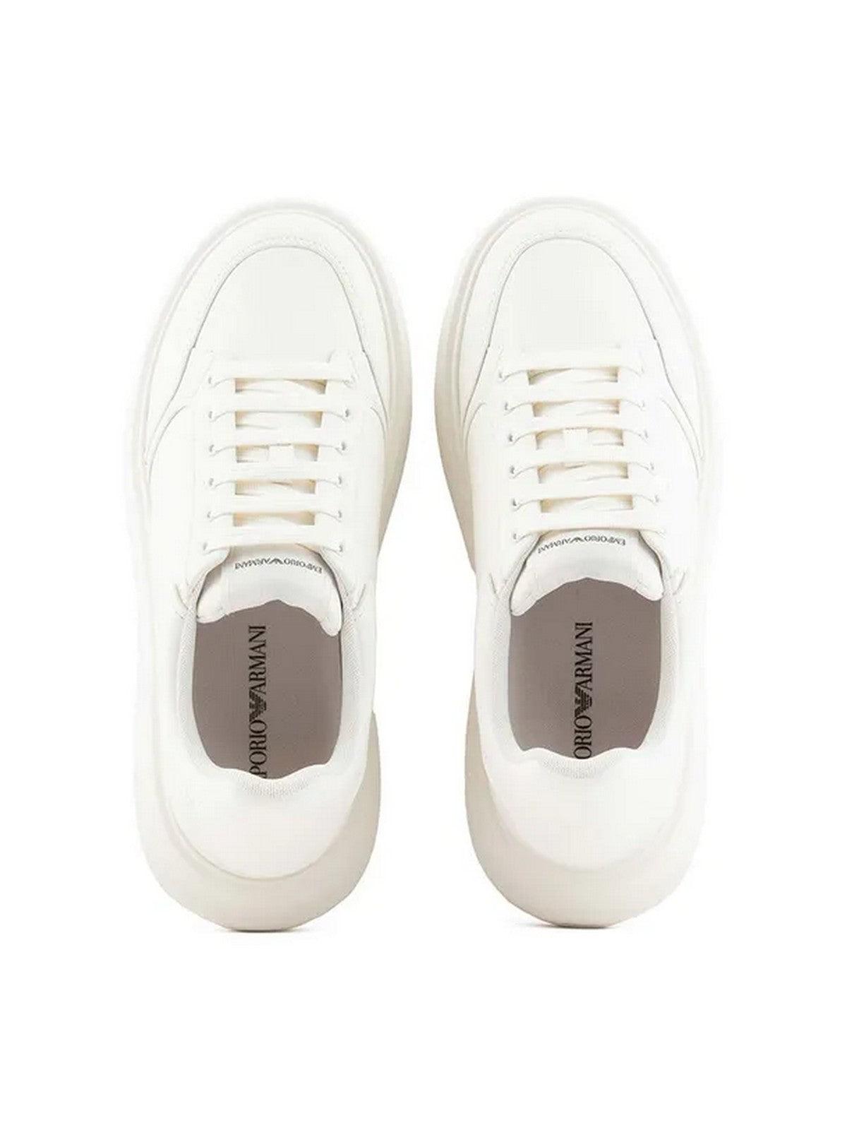 EMPORIO ARMANI Sneaker Uomo X4X633 XM964 M801 Bianco - Stilato