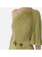 ELISABETTA FRANCHI Abito Donna AB53441E2 105 Verde - Stilato