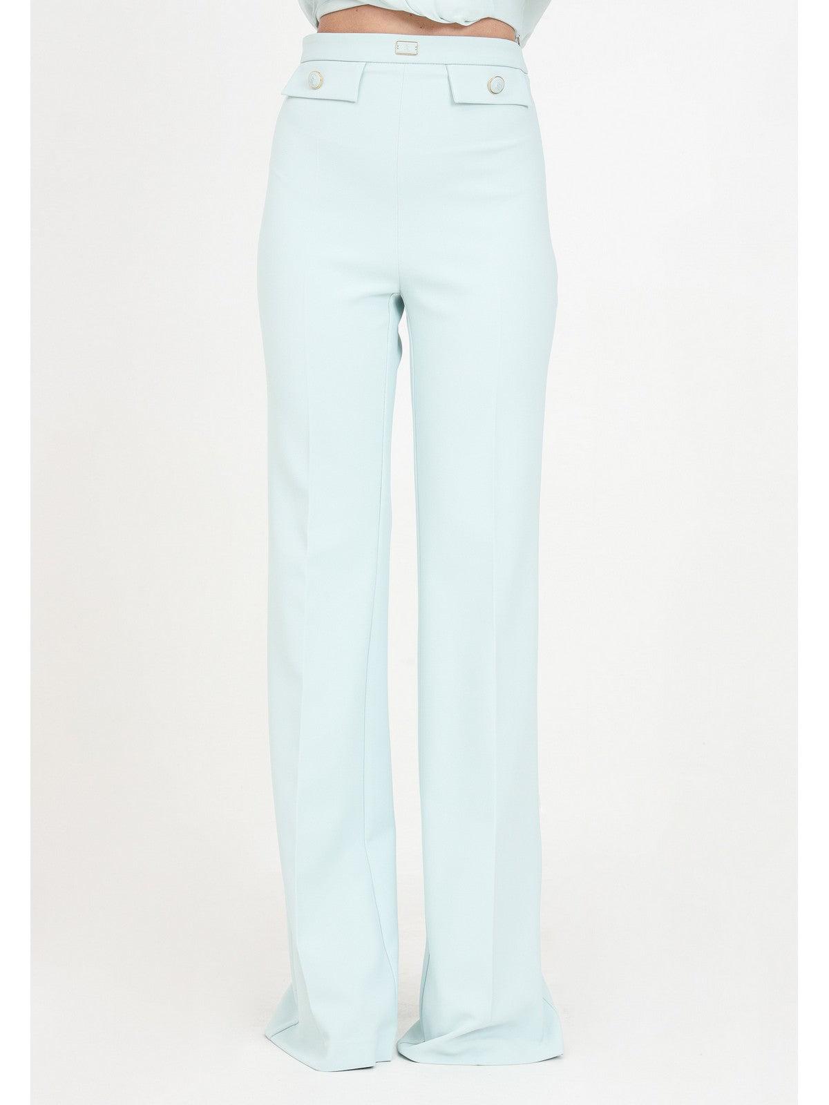 ELISABETTA FRANCHI Pantalone Donna PA02941E2 BV9 Verde - Stilato