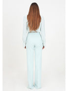 ELISABETTA FRANCHI Pantalone Donna PA02941E2 BV9 Verde - Stilato