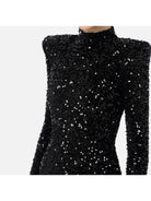 ELISABETTA FRANCHI Abito Donna AB55842E2 110 Nero - Stilato