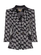 ELISABETTA FRANCHI Giacca Donna GIS6141E2 685 Nero - Stilato