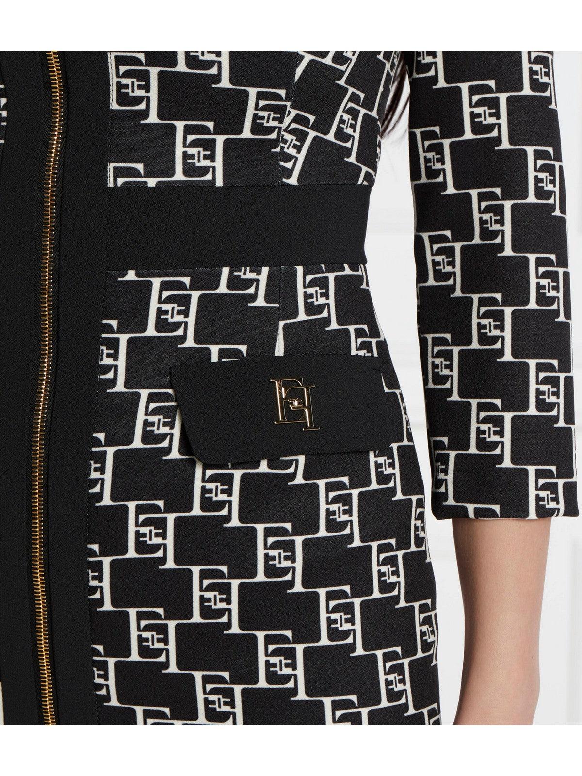 ELISABETTA FRANCHI Abito Donna AB53341E2 685 Nero - Stilato