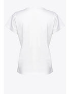 PINKO T-Shirt e Polo Donna Turbato 100372-A1R7 Z15 Bianco - Stilato