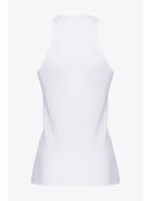 PINKO Canotta Donna Distinto 100822-A15E Z04 Bianco - Stilato