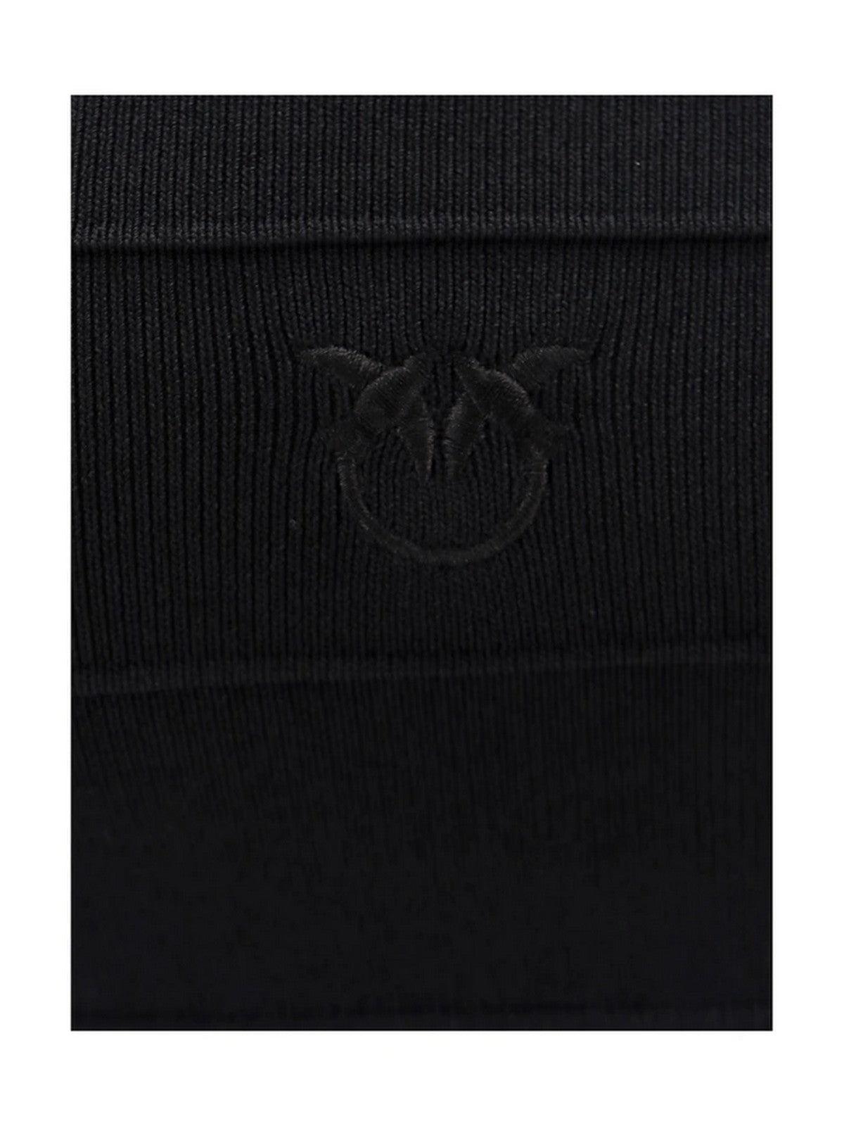 PINKO T-Shirt e Polo Donna Hoodia 102882-A1LK Z99 Nero - Stilato