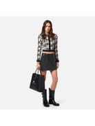 ELISABETTA FRANCHI Cardigan Donna MK28Q42E2 E84 Avorio - Stilato