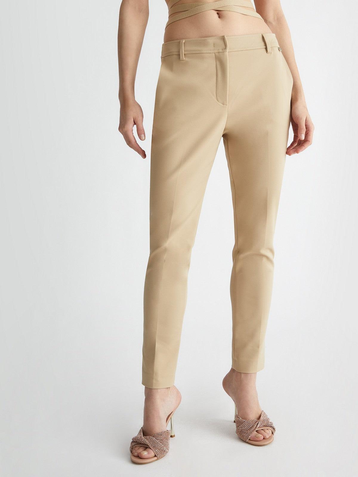 LIU JO BLACK Pantalone Donna CA4192T2553 X0557 Rosa - Stilato