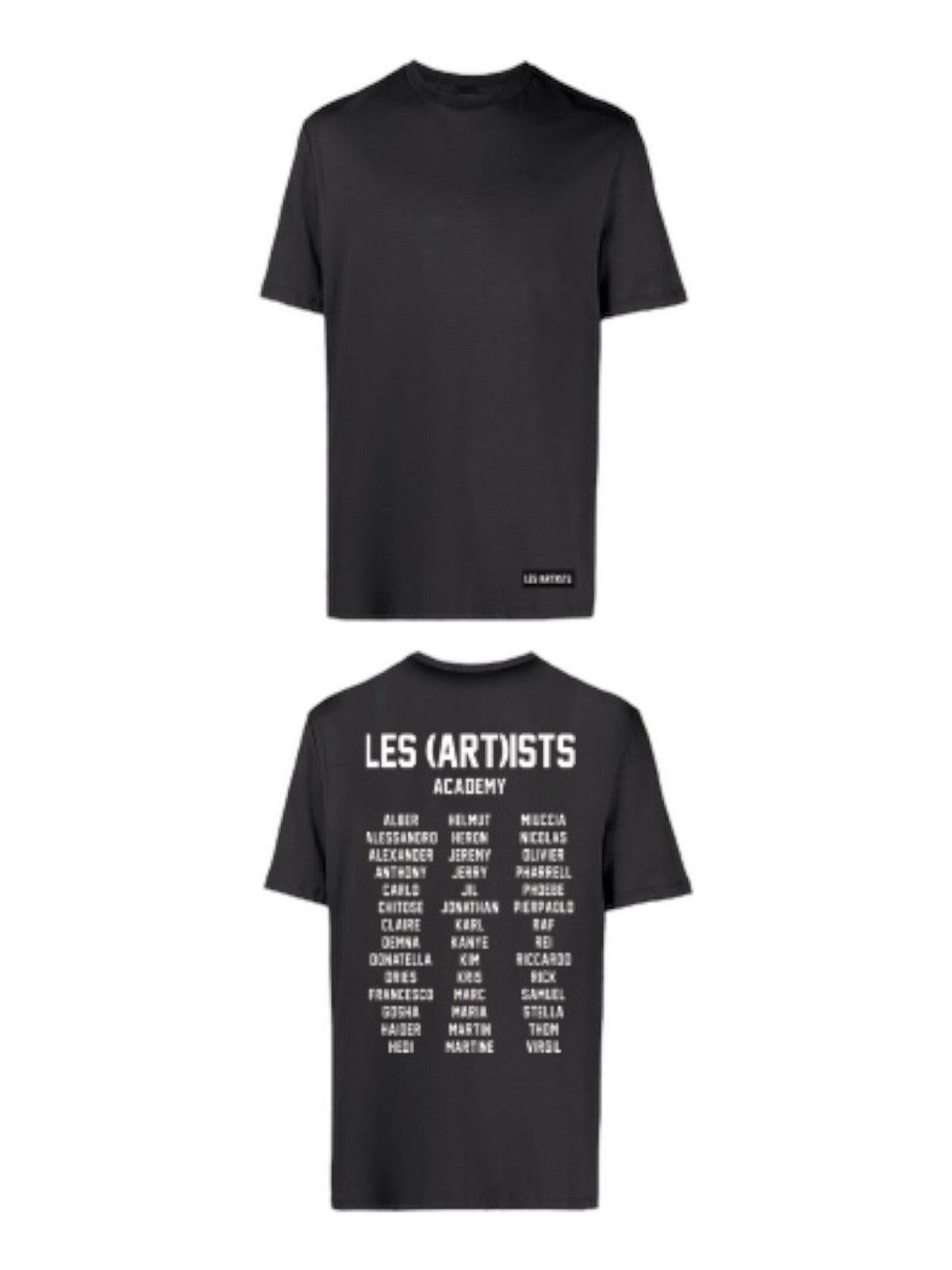 LES ARTISTS T-Shirt e Polo Uomo 24SSLATS568 Nero - Stilato
