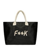F**K borsa mare Donna FK24-A058BK Nero - Stilato