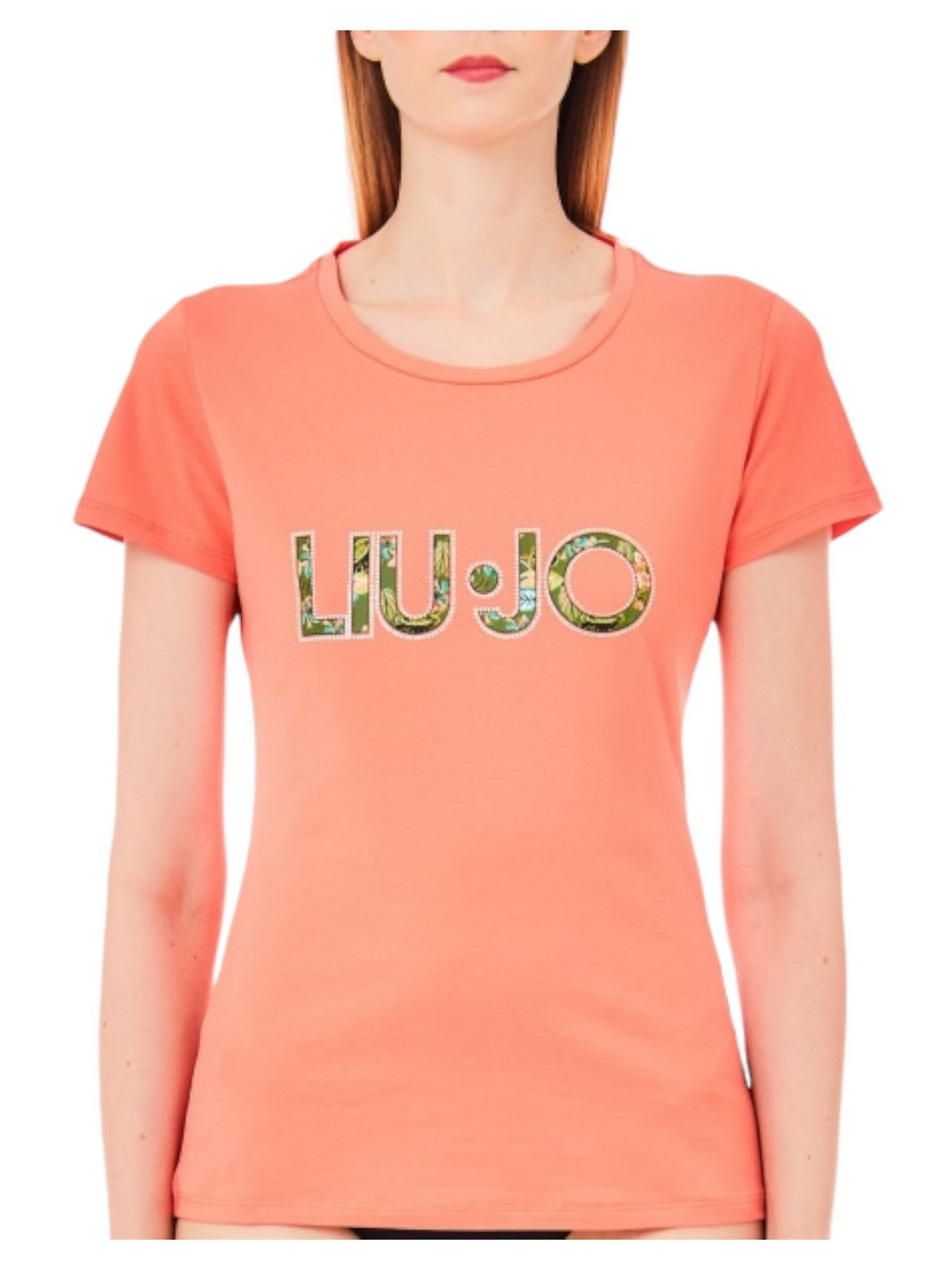 LIU JO BEACHWEAR T-Shirt e Polo Donna VA4105JS003 N9260 Rosso - Stilato