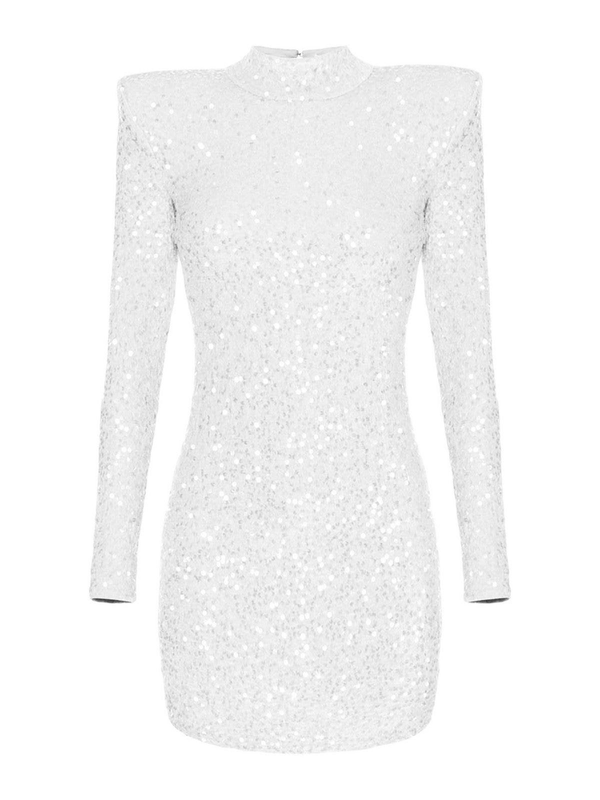 ELISABETTA FRANCHI Abito Donna AB55842E2 360 Avorio - Stilato