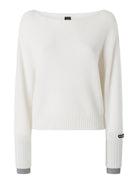 PINKO Maglione Donna Europeo Maglia Warm Cachemire 104467-A277 ZK1 Bianco - Stilato