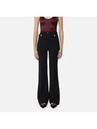 ELISABETTA FRANCHI Pantalone Donna PA02546E2 110 Nero - Stilato