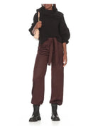 PINKO Maglione Donna Sphynx Maglia Costa Misto Moha 104493-A282 Z99 Nero - Stilato