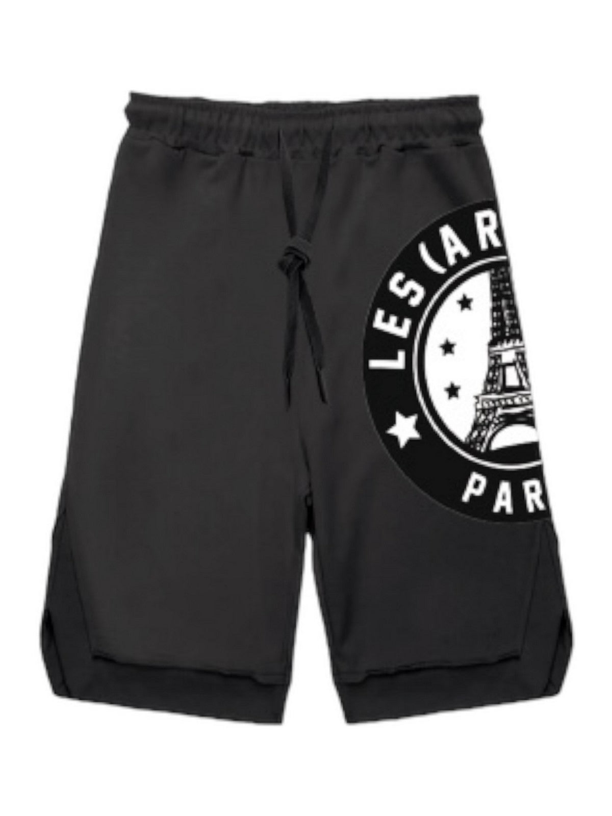 LES ARTISTS Bermuda Uomo 24SSLAPT909 Nero - Stilato