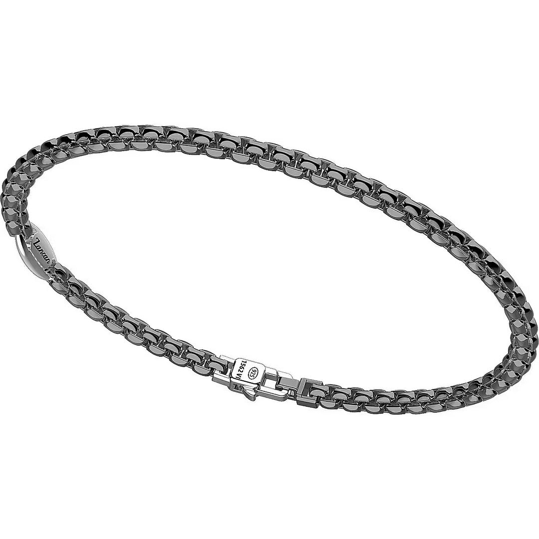 Zancan Bracciale Uomo Argento brunito - EXB961-N - Stilato
