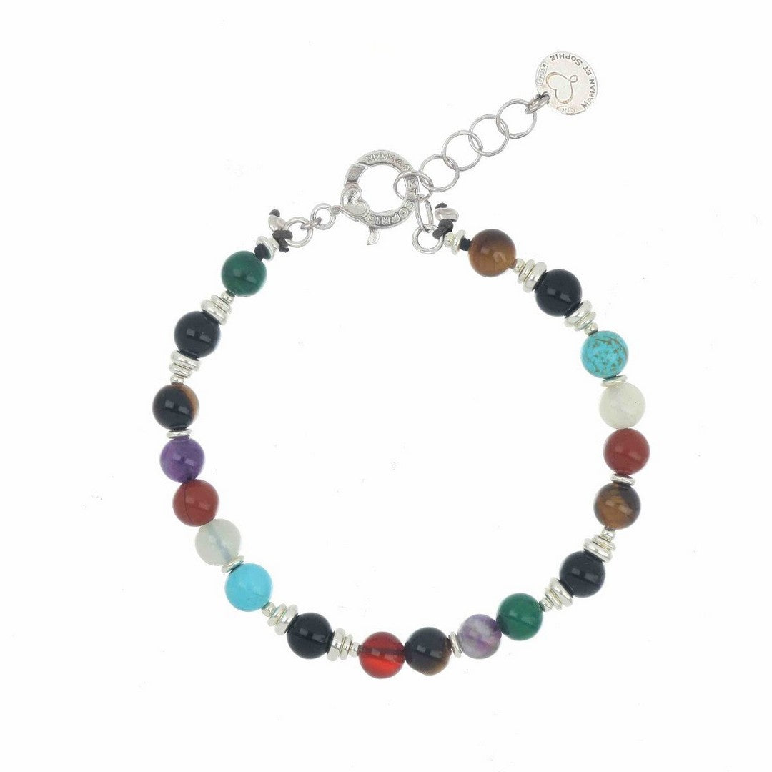 Bracciale Donna Maman et Sophie Tancredi in Argento Multicolor - brtanmu2 - Stilato