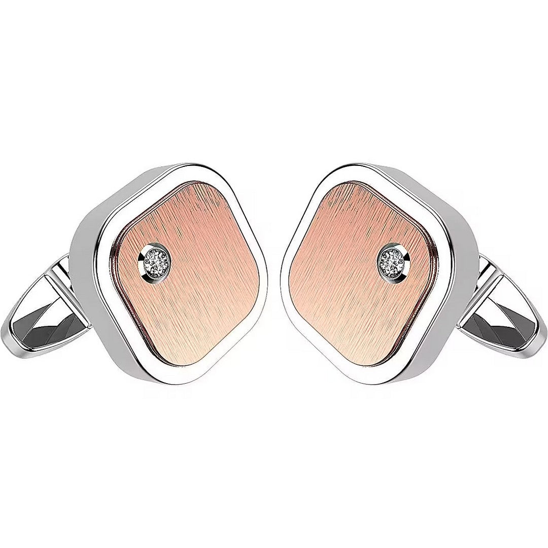 Zancan Gemelli Uomo in acciaio - EHG042 - Stilato