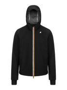 K-WAY Giubbino Uomo Jacko Bonded Jersey V K5123GW USY Nero - Stilato