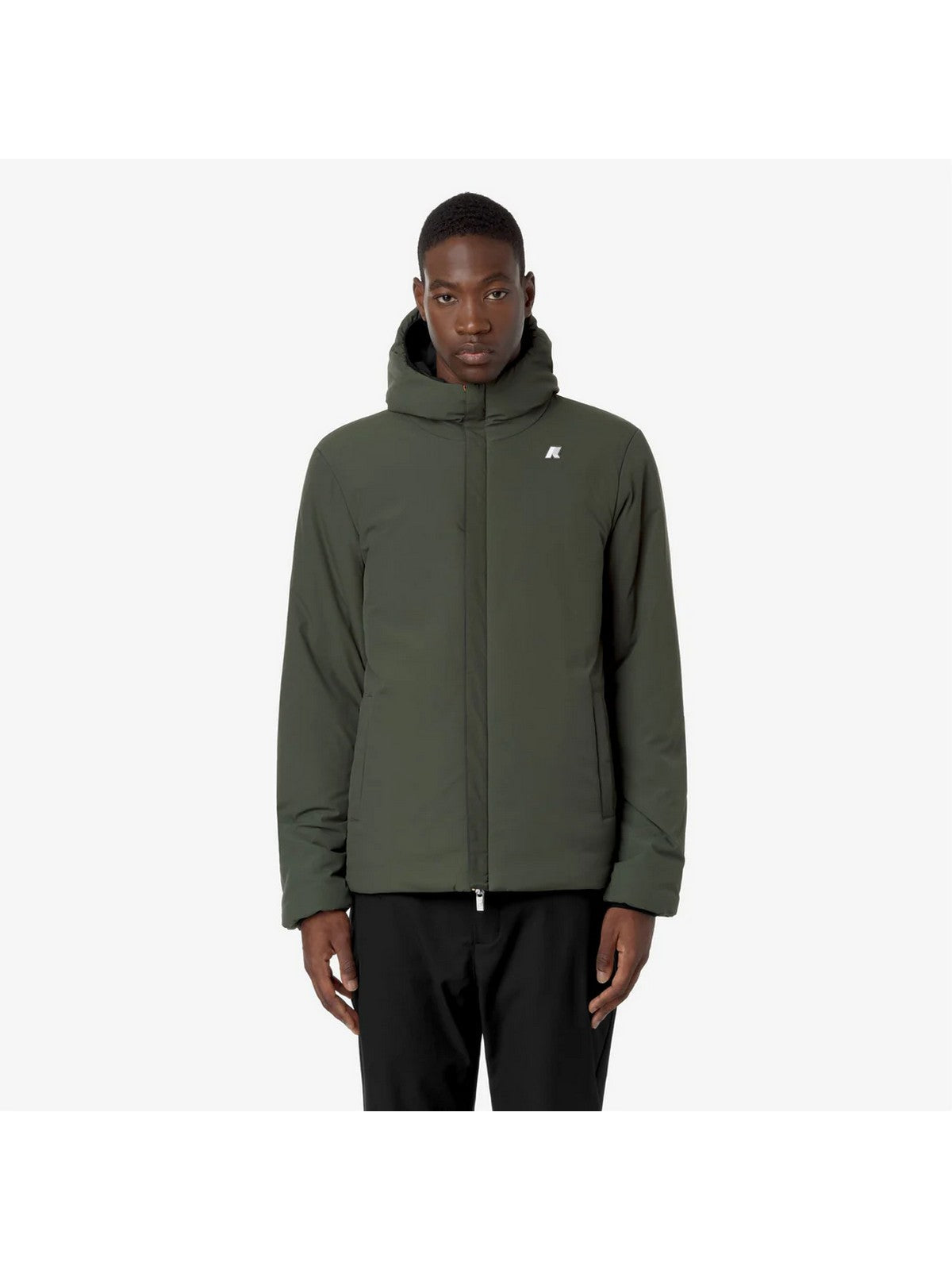 K-WAY Giubbino Uomo JACK ST WARM DOUBLE K6128VW AH3 Nero - Stilato