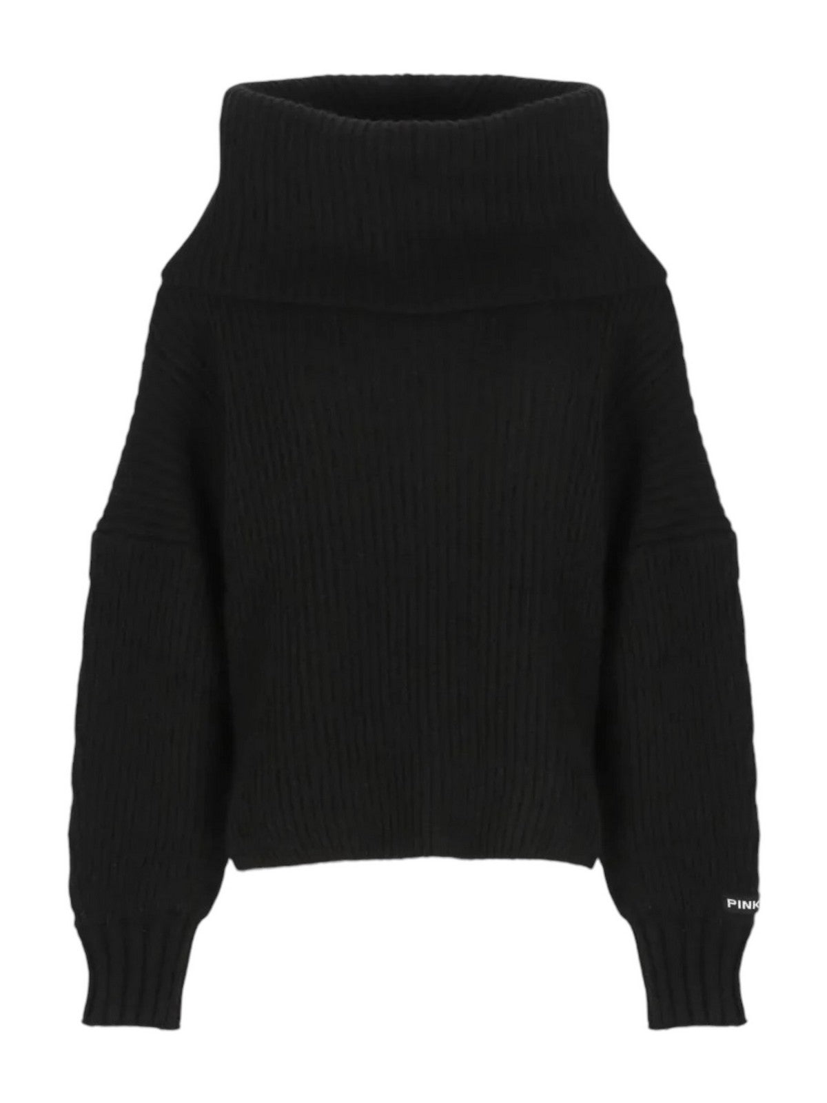 PINKO Maglione Donna Sphynx Maglia Costa Misto Moha 104493-A282 Z99 Nero - Stilato