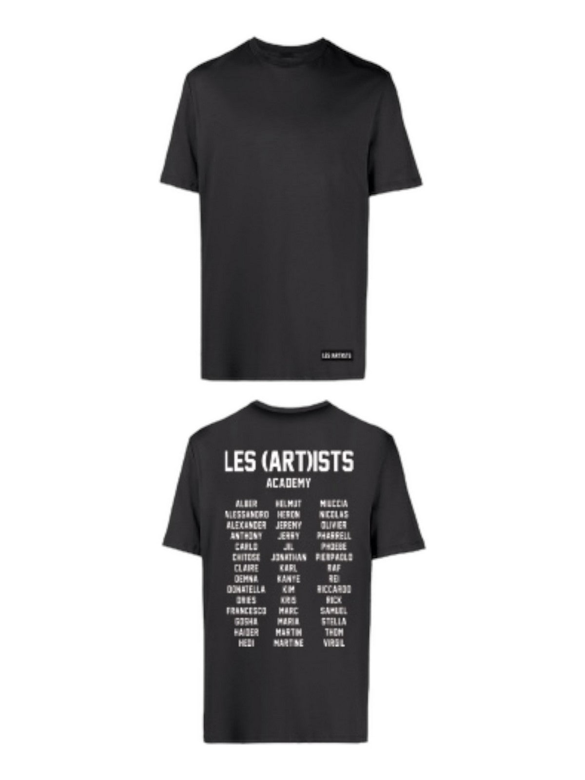 LES ARTISTS T-Shirt e Polo Uomo 24SSLATS568 Nero - Stilato