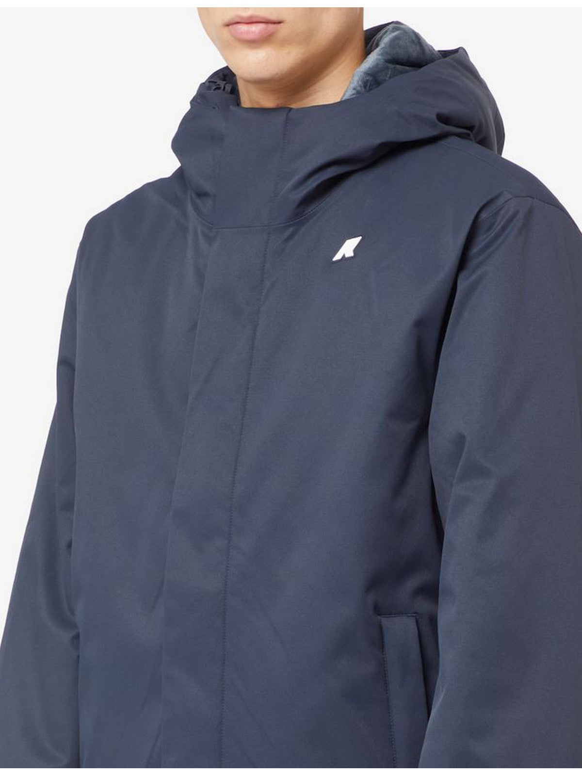 K-WAY Giubbino Uomo JACKO TWILL MARMOTTA K8133DW AL9 Blu - Stilato
